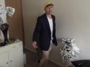 Executive Corporate Hottie in Underwear follow XXX