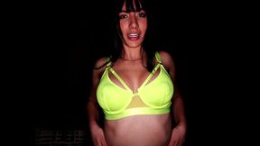 beautiful latina rides a big white cock and takes the cum in her mouth! dave candle