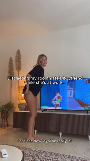 Big-titted amateur with a nice ass