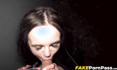 Olivia Zlota savors side fuck creampie in the middle of the night