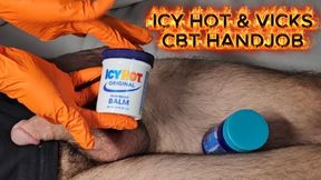 Vicks + Icy Hot CBT Handjob- Can You Take the Heat?