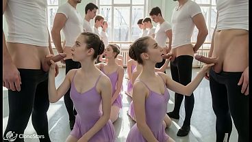 The Hidden Secret of St. Petersburg Ballet Academy: Your Dance Partner Knows How to Keep You From Going Stiff Before the Show  (AI Generated)