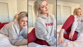 Riley Farting And Burping Up A Storm While Hanging Out!