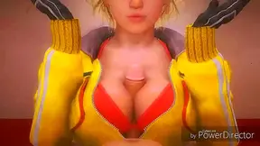 Hentai Spanish Beauty Cindy Aurum Smothers Thick Dick Between Perfect Breasts