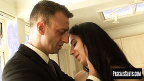 ”Honesty Calliaro is tormented with clothespins on her twat while being banged r”