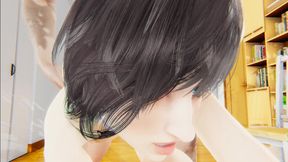 Femboy Yaoi - a Rabbit Femboy Is Fucked by a Big Man