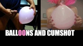 BALLOONS AND CUMSHOT