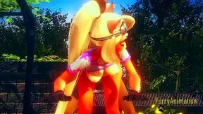 Cute Crash Bandicoot Coco Gets Fucked and Fingered in Hentai Adventure
