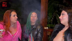 Smoking trio varanda do lago