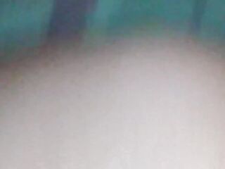 Hard screw my wife booty .. spunk flow on her backdoor