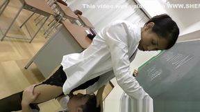 Dom Nippon Newhalf Cocksucked By Student