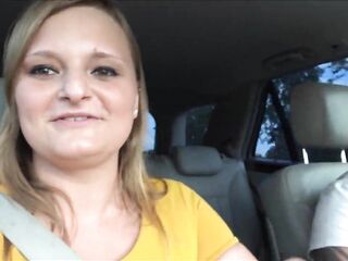 LINA MILA Lewd on the highway! Spontaneously screwed in a sex parking lot!