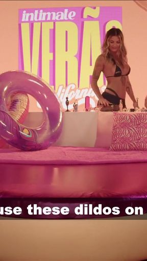 Stunning moment from &quot;Shocking video: Famous Brazilian model caught kissing her best friend during a make-out session!&quot;