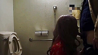 CD fucked in Public toiletp