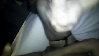French crossdresser gives blowjob and takes bareback anal