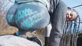 Caught While Having A Wild Public Sex