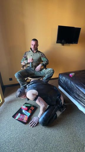 Worship His Boots, Slave!