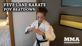 Veve Lane Karate POV Beatdown 4K UHD