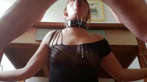 Deepthroat training hard