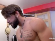 Maskurbate Lumberjack Hunk has a Nice Cock