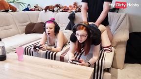 ”MyDirtyHobby - Ginger Cuttie FinaFoxy Loves When Her Stepbrother Gets To Fuck Her In Front Of Her F - Free Porn Video”