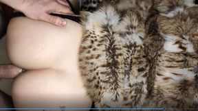 Fur Goddess uses a man for pleasure