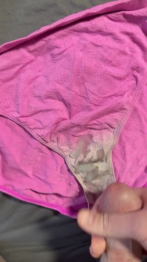 Cum on Wife's Panties 7