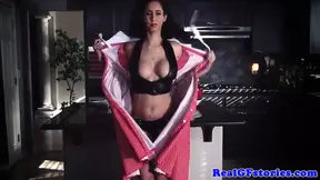 Real cougar wife gets a creampie