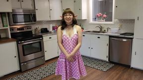 Baking cookies, bj, & anal masturbation
