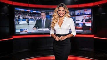 JOURNALIST REPORTING THE BEST CUMSHOTS ON THE FACE- PORN IN SPANISH-AUDIO IN SPANISH-AI PORN