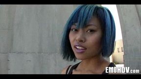 Tattooed goth babe 049