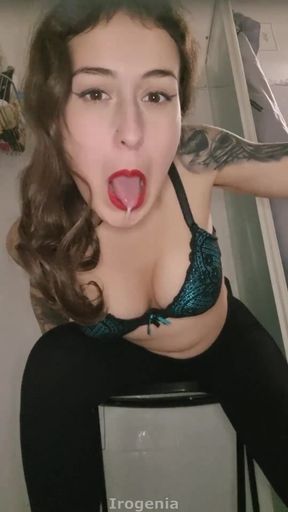Obey Your Queen: Spit, Armpits and Foot Fetish