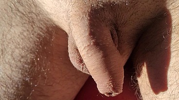 Flaccid to erect, playing with precum, tease