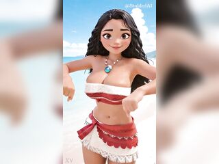 Moana ai hawt dance
