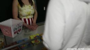 Popcorn Girl Gets Fucked In The Theater