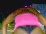 Kyla Throatz ass shaking in public in Columbus GA