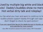 Boy gets used by Daddy and his buddies Big White BWC and Big Black BBC. Dirty talk Roleplay
