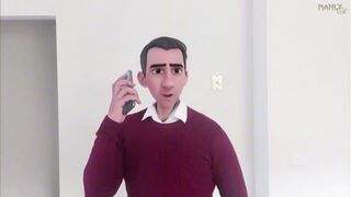 Step Homosexual Stepdad goes Barefoot in Solo Roleplay with Wicked Temptation in socks