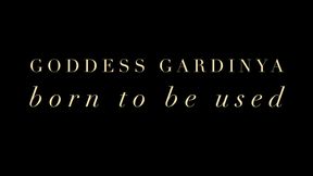You’re born to be used