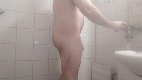 Chubby Gay Shaving Cock and Balls