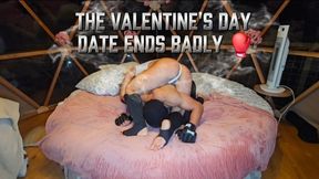 The valentine's day date ends badly