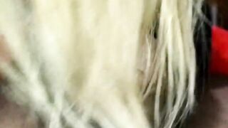 Hoe cunt with mouth Seduces like a beauty and Licks my CUM - pov