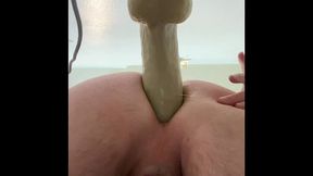 easttnguy22 double anal dildo riding with double anal compilation
