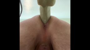 easttnguy22 double anal dildo riding with double anal compilation