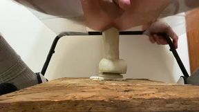 easttnguy22 double anal dildo riding with double anal compilation