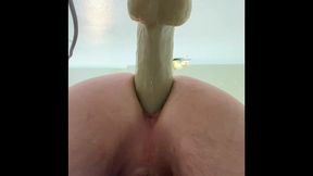 easttnguy22 double anal dildo riding with double anal compilation