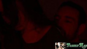 Family Affair: Stepdad's Late-Night Creampie