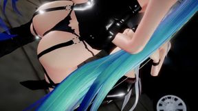 mmd r18 Miku & Haku Cakeface 3d hentai