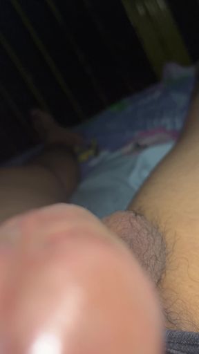 Look at this young man's big cock is so delicious and cum is so much teasing