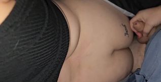 Went to Bed No Pants and He Took Advantage Lol Fucked My Big Ass Till He Came All Over It Love Bedtime